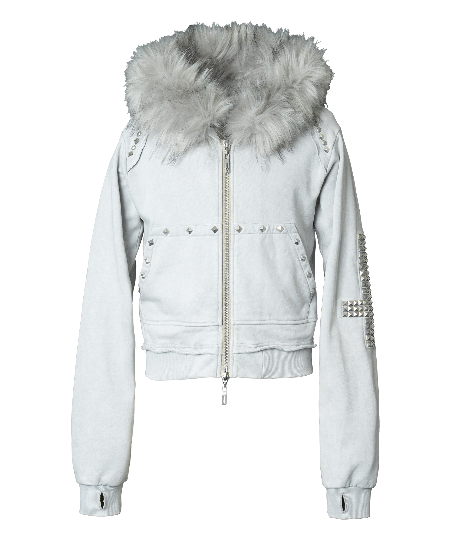 RESTOCK】TYPE CROSS FOX FUR HOODIE GRAY – Type Shade RESTOCK】TYPE CROSS FOX FUR HOODIE GRAY – Type Shade