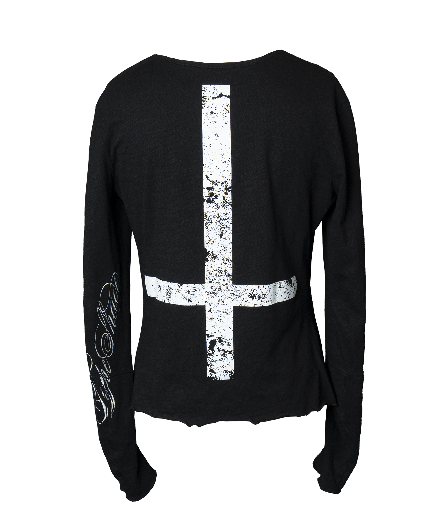トップス TYPESHADE CROSS OF REBELLION LONG T CROSS OF REBELLION LONG T SHIRT BLACK – Type Shade